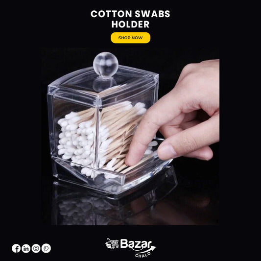 cotton swabs holder 