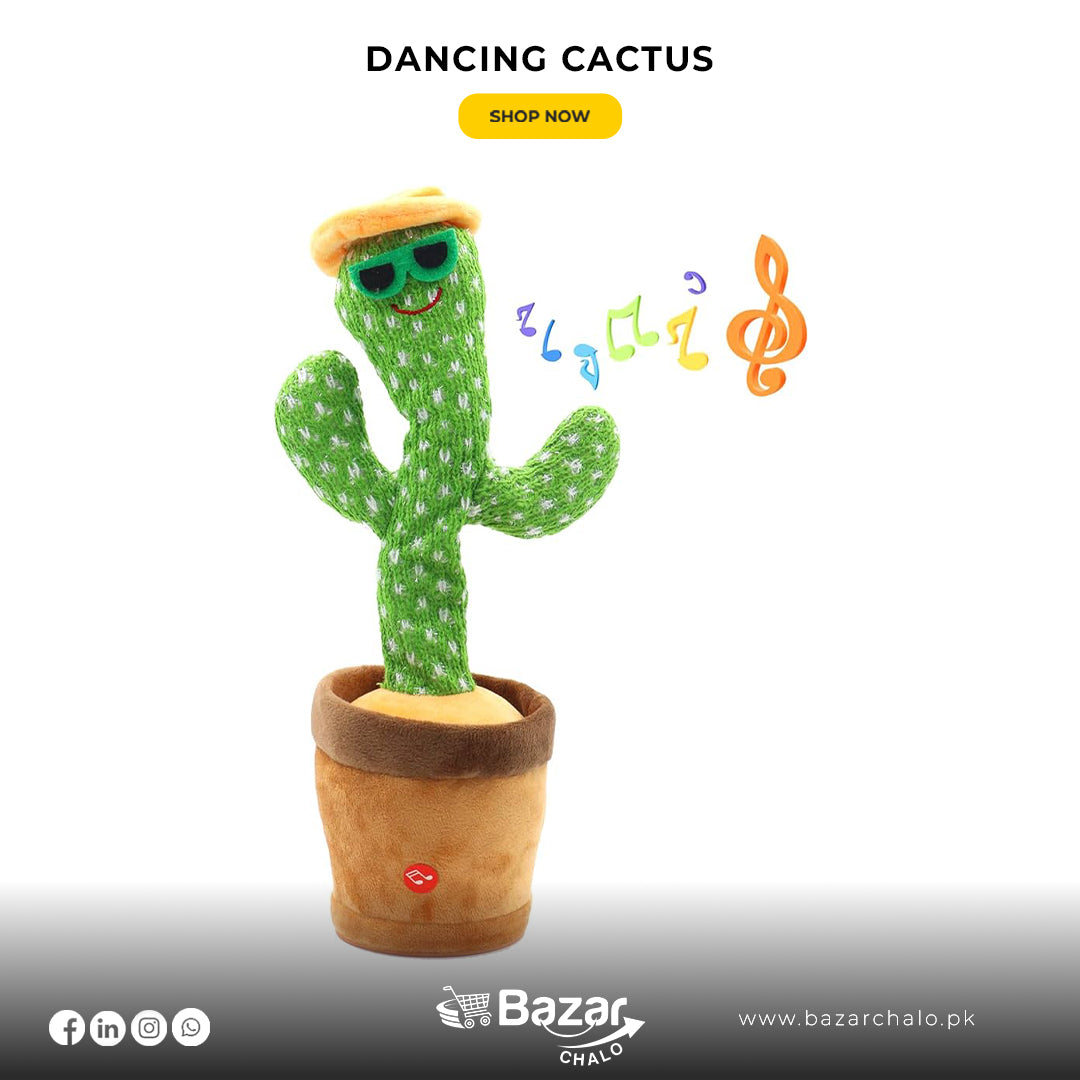 Dancing cactus toy for children