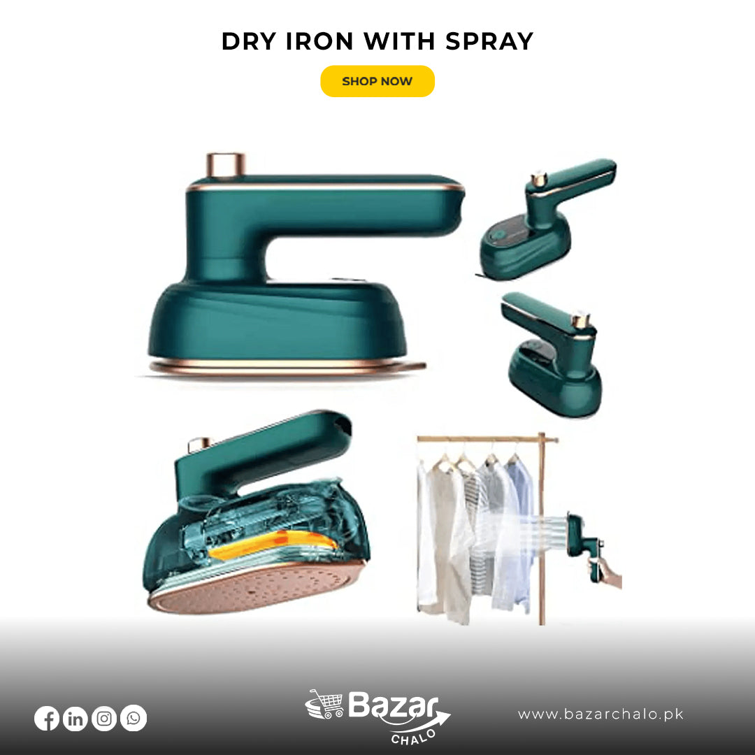 dry iron with spray