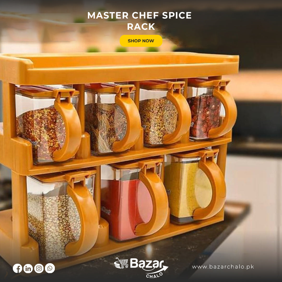 MASTER CHEF 7 PCS MASALA RACK