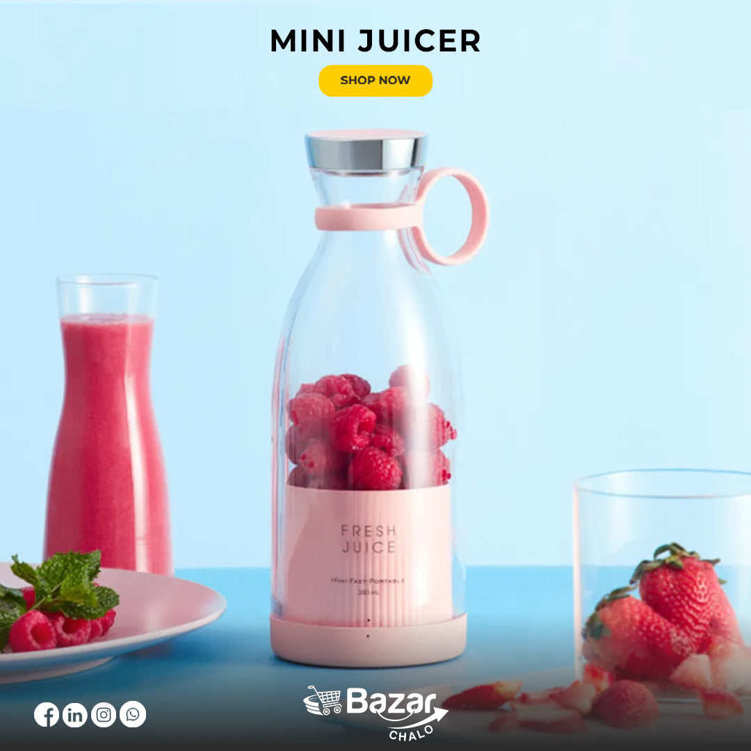 Portable Mini USB Electric Juicer Blender