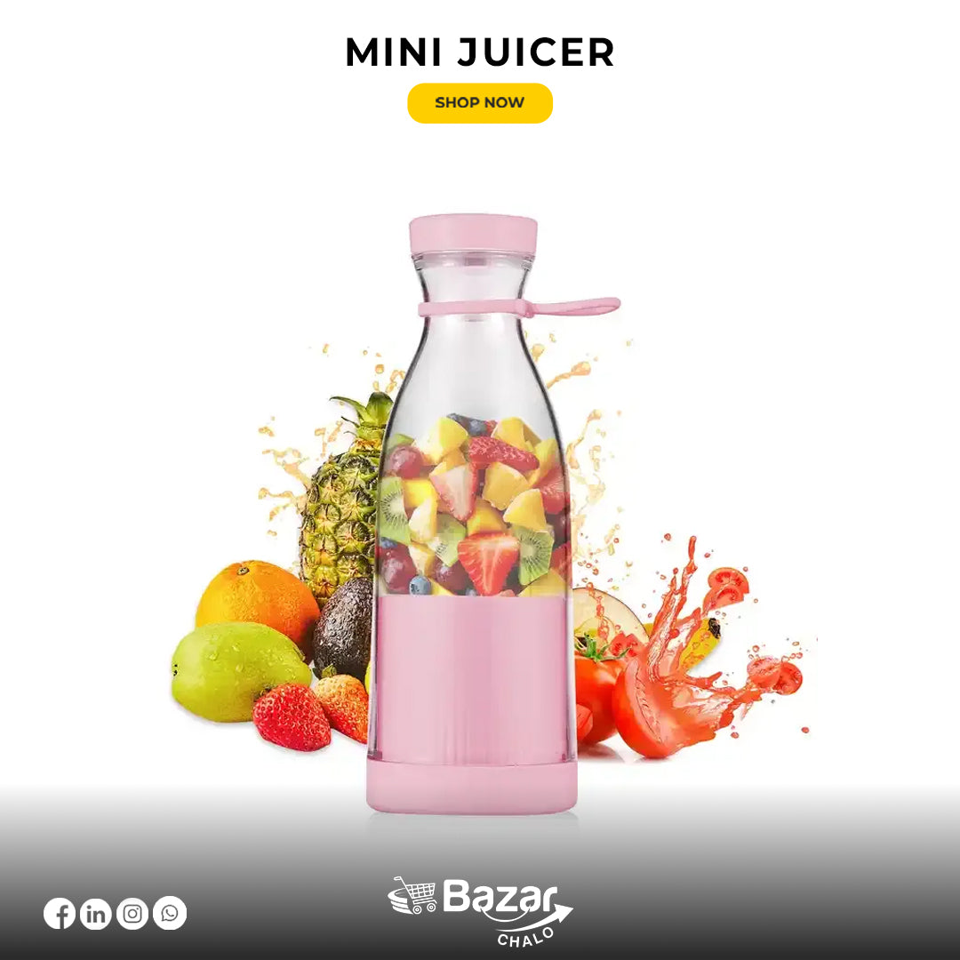 Portable Mini USB Electric Juicer Blender