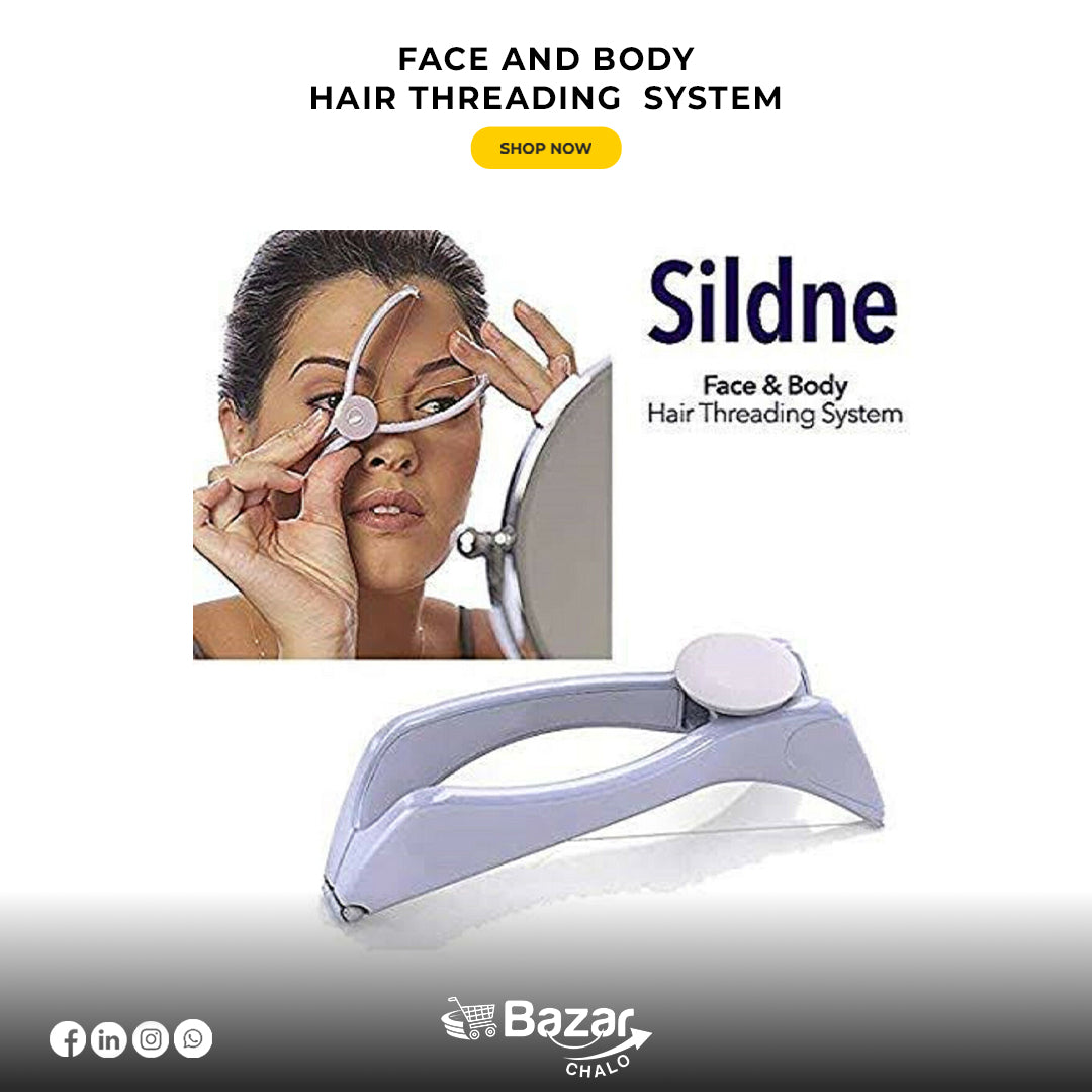  Face And Body Hair Threading System