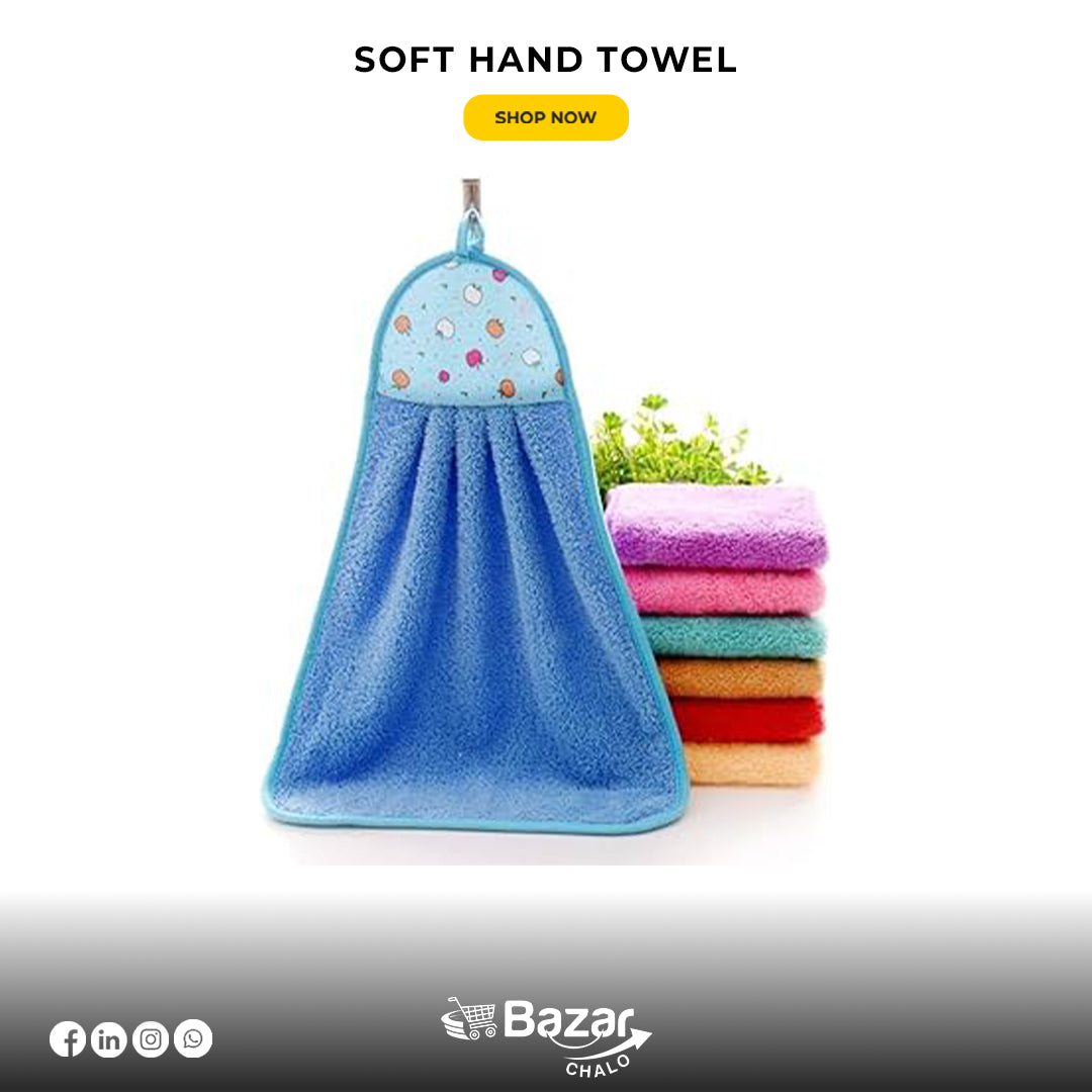 small hanging towel for cleaning 