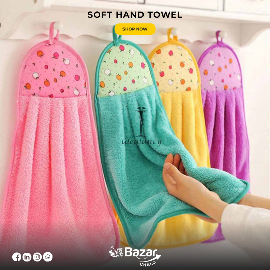 soft hand towel for kitchen cleaning 