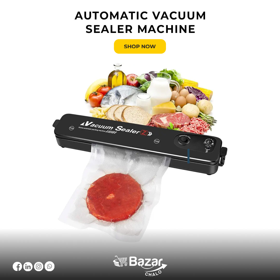 Automatic Vacuum Sealer Machine - Bazar Chalo