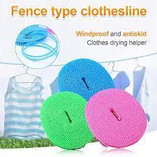 Plastic Cloth Hanging Rope Clothesline - 3 Meter - Bazar Chalo